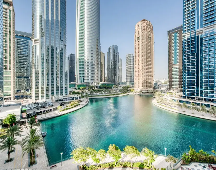 Calm Studio at Lake View Tower JLT — Jumeirah Lake Towers — photo 12