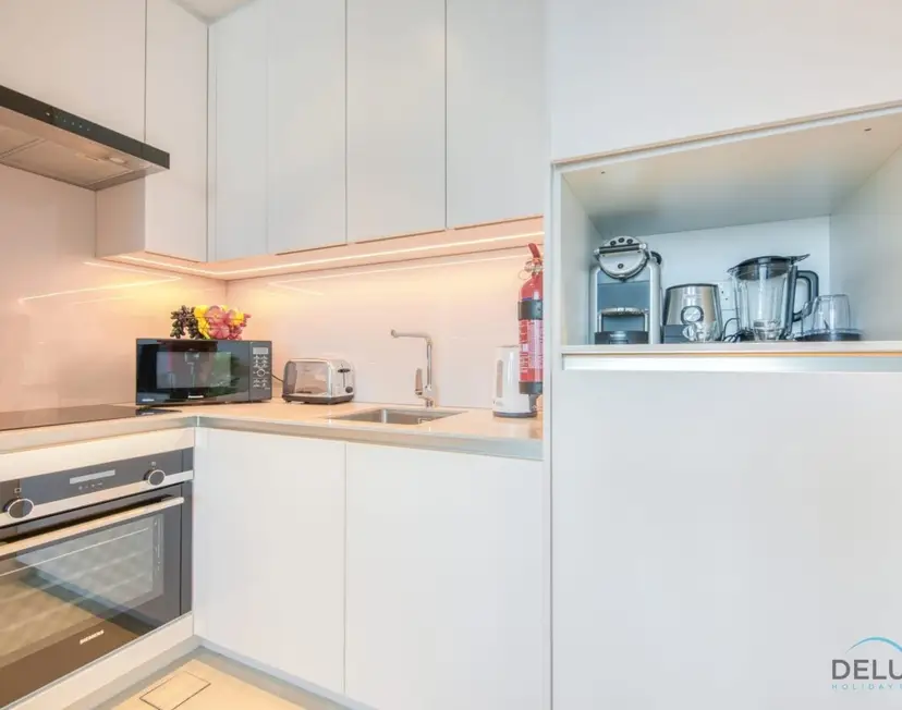 شقة أنيقة بغرفة نوم واحدة في The Address Residences — مرسى شاطئ الجميرا — photo 14