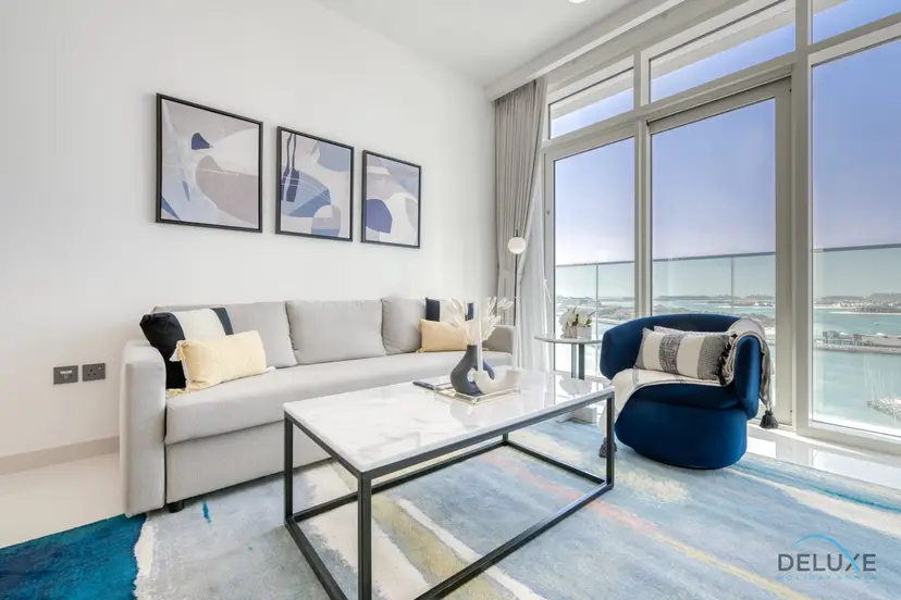 Idyllic 1-Bedroom at Sunrise Bay Tower 1 — Emaar Beachfront — photo 1