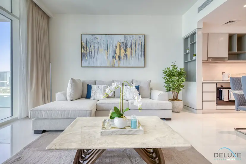Exotic 2-Bedroom at Sunrise Bay Tower 1 — Emaar Beachfront — photo 1