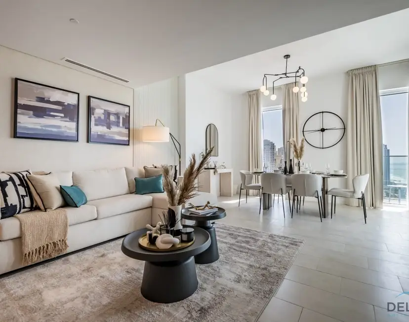 Элегантные апартаменты с 2 спальнями в La Vie, Jumeirah Beach Residences — Jumeirah Beach Residence — photo 2