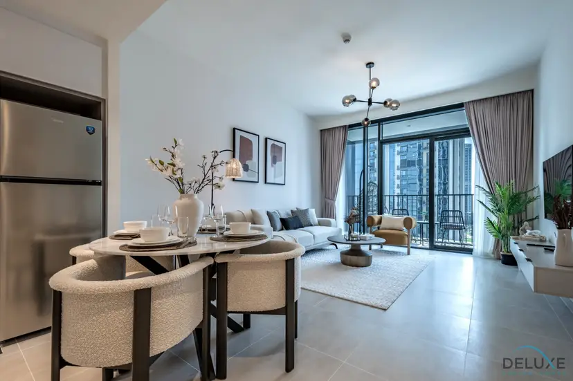Beautiful 1-Bedroom Apartment in Creek Edge Tower — Dubai Creek Harbour — photo 1