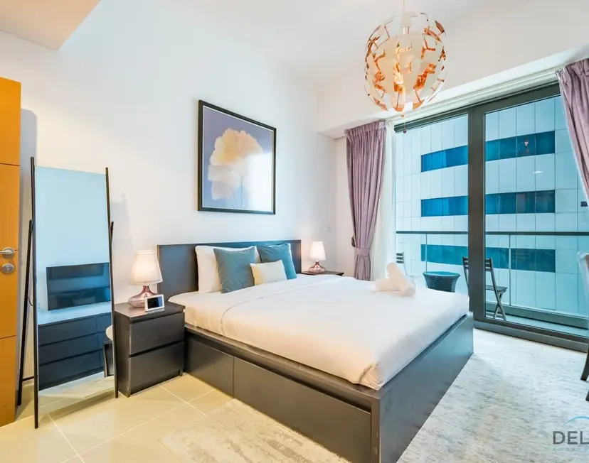 شقة رائعة بغرفة نوم واحدة في Ocean Heights — دبي مارينا — photo 6