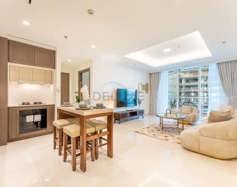 Partial Marina and City Views 1-Bedroom — Emaar Beachfront — photo 7
