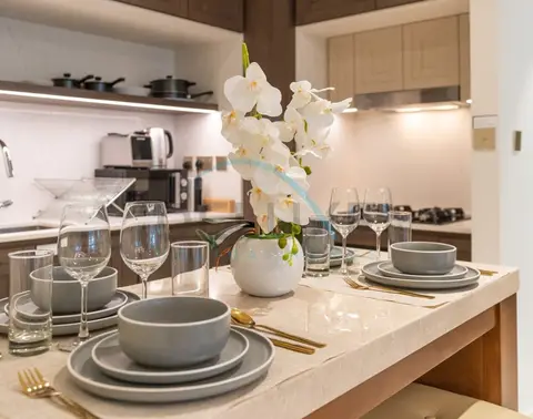 Partial Marina and City Views 1-Bedroom — Emaar Beachfront — photo 3