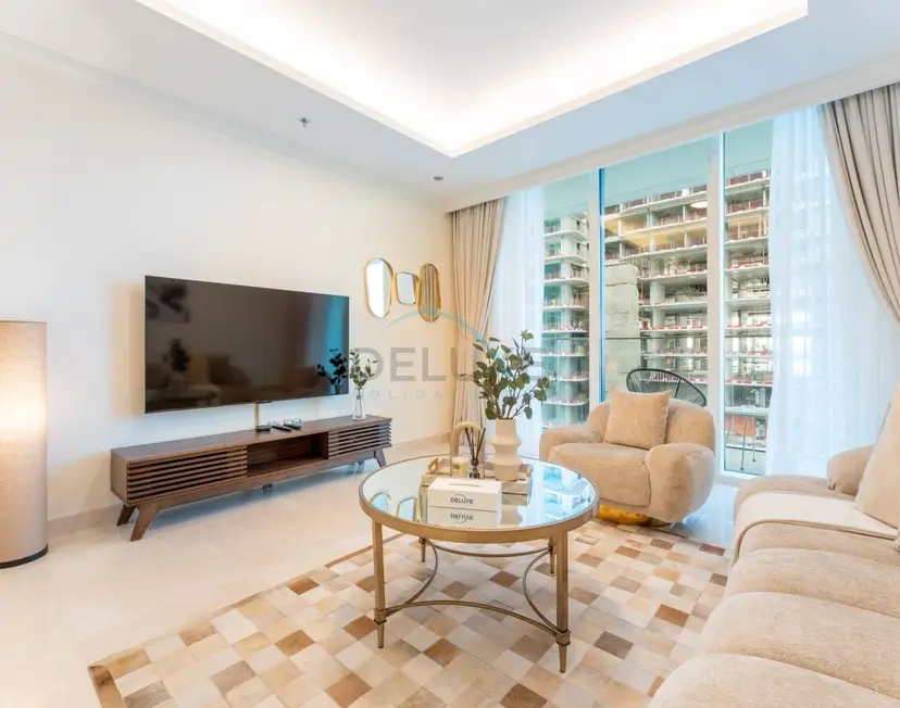 Partial Marina and City Views 1-Bedroom — Emaar Beachfront — photo 14