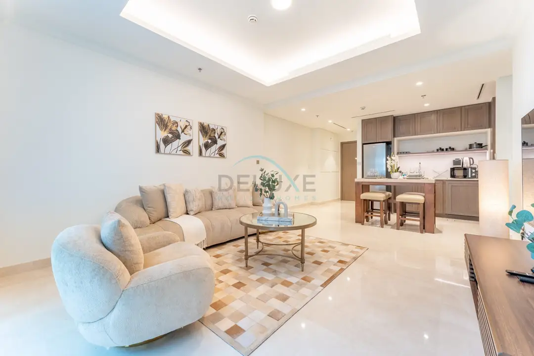 Partial Marina and City Views 1-Bedroom — Emaar Beachfront