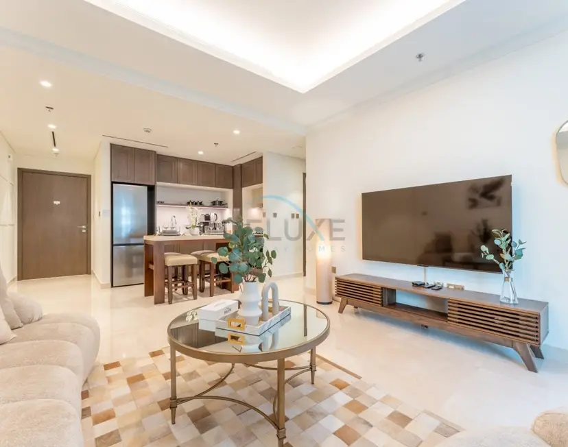 Partial Marina and City Views 1-Bedroom — Emaar Beachfront — photo 17