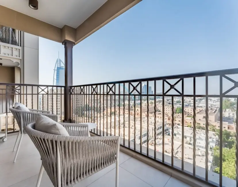 Balcony Overlooking Burj Al Arab 2-Bedroom with Assistant Room — Jumeirah — photo 3