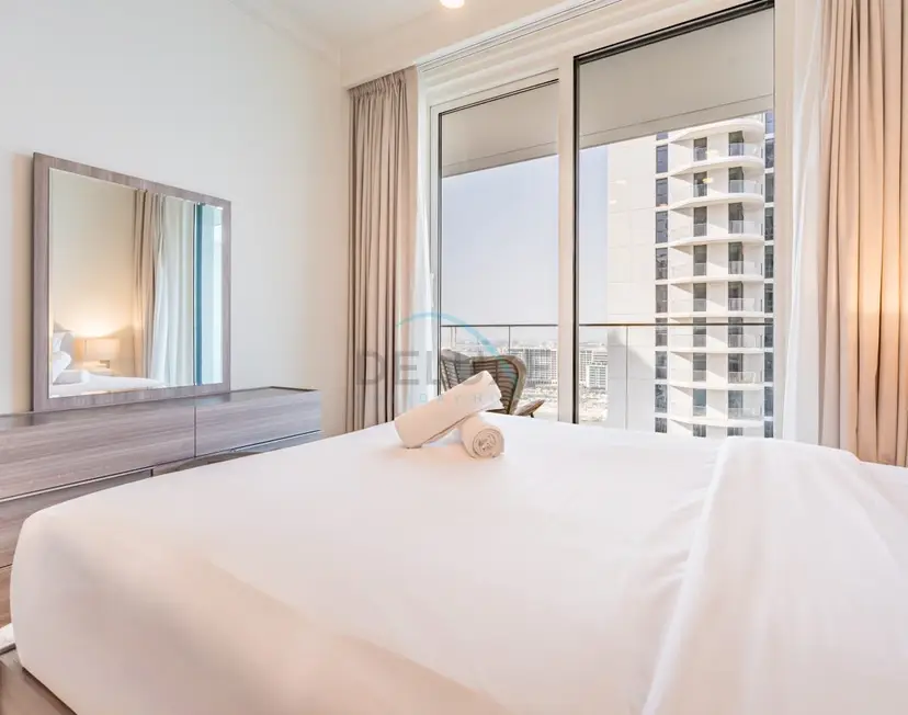 1-Bedroom With Private Beach Access — Emaar Beachfront — photo 16