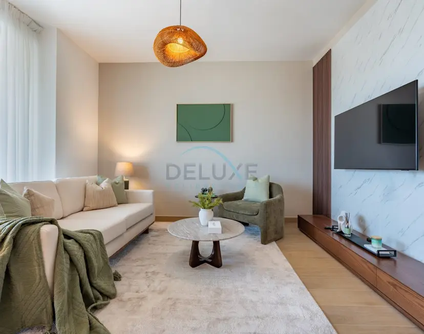 Urban Beachside 2-Bedroom with a Glimpse of Burj Khalifa — La Mer — photo 7