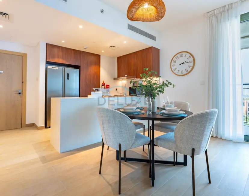 Urban Beachside 2-Bedroom with a Glimpse of Burj Khalifa — La Mer — photo 12