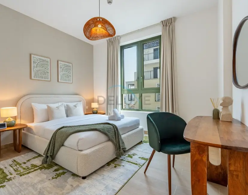 Urban Beachside 2-Bedroom with a Glimpse of Burj Khalifa — La Mer — photo 4