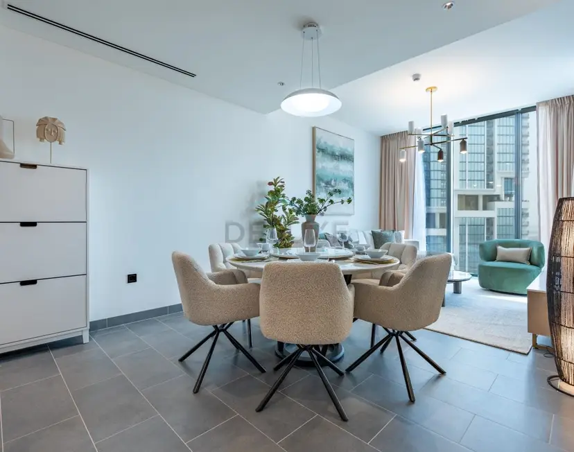 High-Floor 2-Bedroom with Skyline Views, Steps from a Park — Sobha Hartland — photo 8