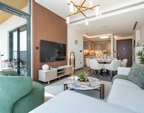 High-Floor 2-Bedroom with Skyline Views, Steps from a Park — Sobha Hartland — photo 3
