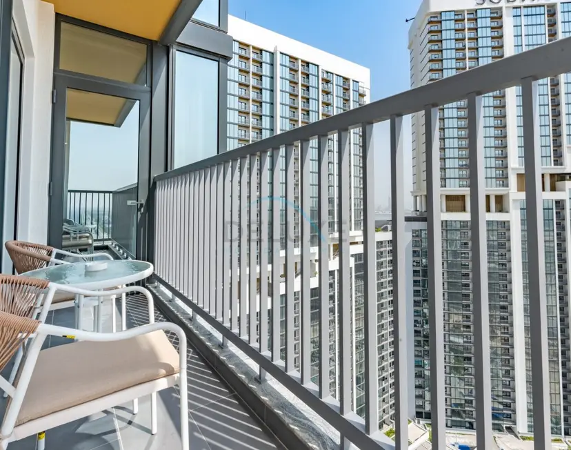 High-Floor 2-Bedroom with Skyline Views, Steps from a Park — Sobha Hartland — photo 20