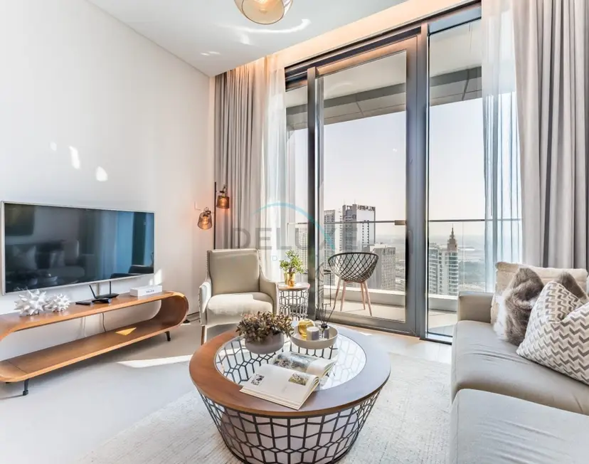 Балкон с видом на марину и частичным видом на море — Jumeirah Beach Residence — photo 2