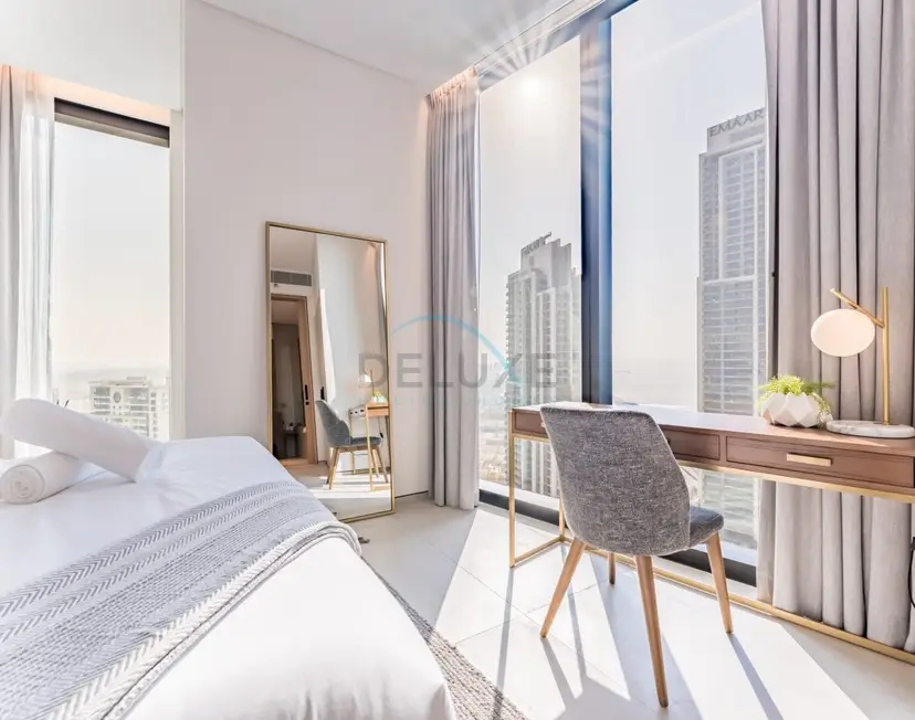 Балкон с видом на марину и частичным видом на море — Jumeirah Beach Residence — photo 12