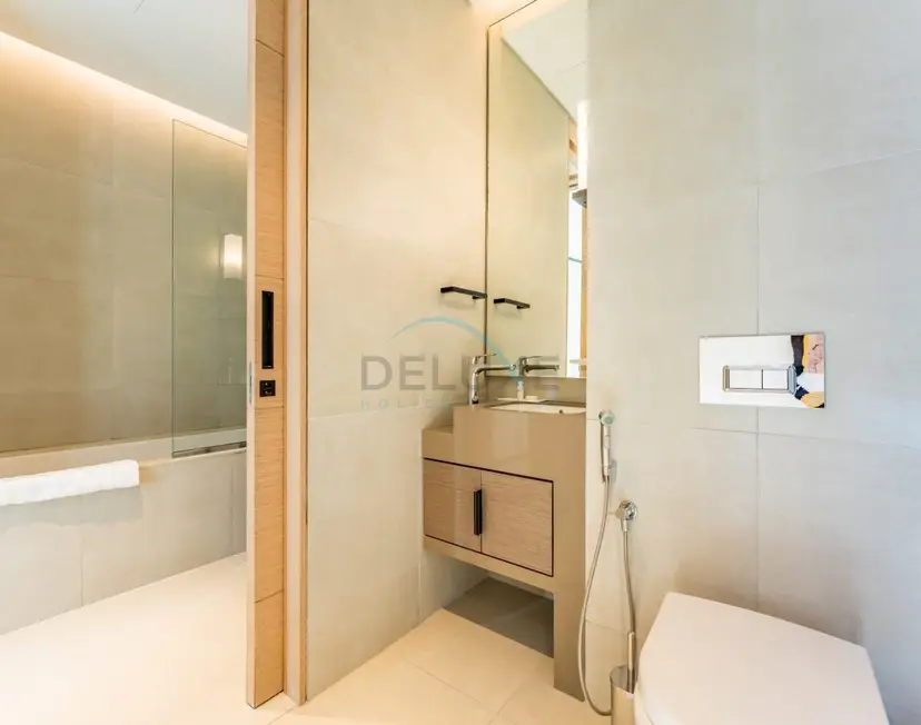 Балкон с видом на марину и частичным видом на море — Jumeirah Beach Residence — photo 18