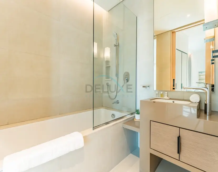 Балкон с видом на марину и частичным видом на море — Jumeirah Beach Residence — photo 19
