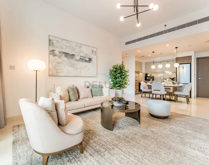 Sleek 1Bedroom Apartment with Panoramic Views – Beach Isle Tower 2 — Emaar Beachfront — photo 8