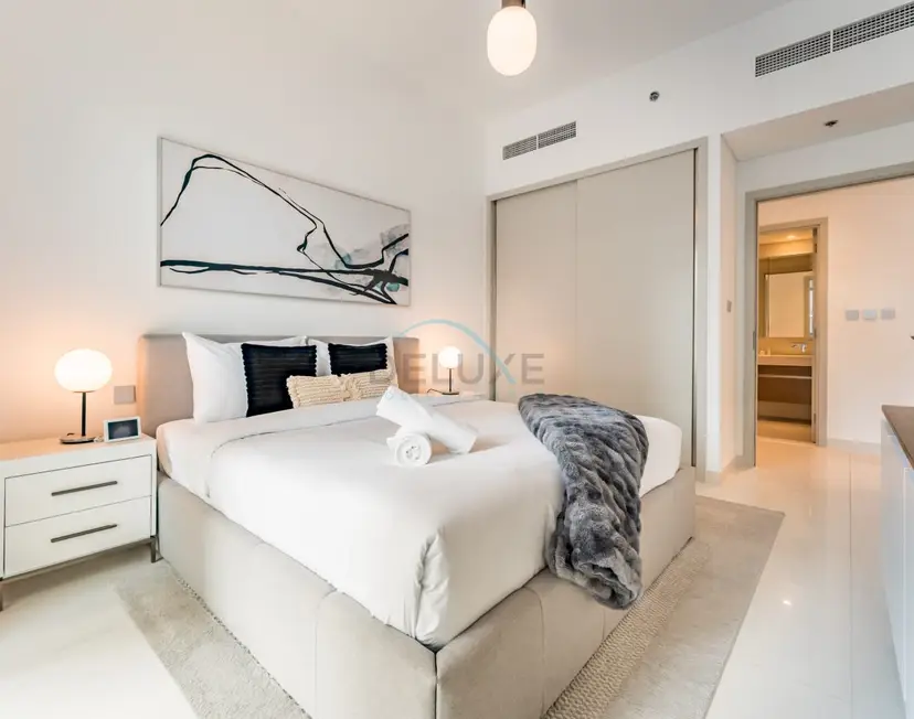 Sleek 1Bedroom Apartment with Panoramic Views – Beach Isle Tower 2 — Emaar Beachfront — photo 11