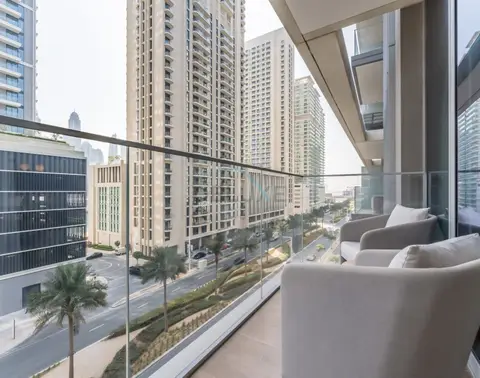 Sleek 1Bedroom Apartment with Panoramic Views – Beach Isle Tower 2 — Emaar Beachfront — photo 3