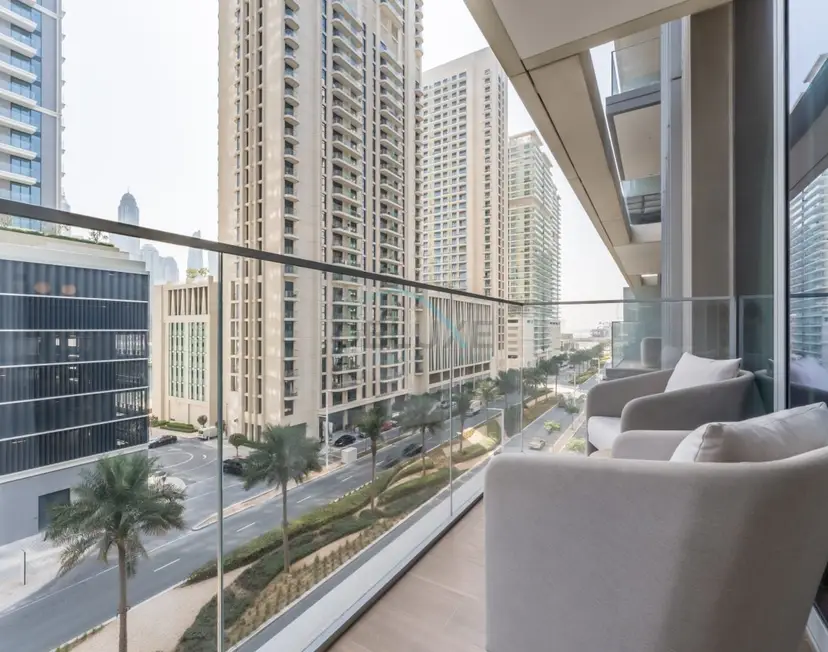 Sleek 1Bedroom Apartment with Panoramic Views – Beach Isle Tower 2 — Emaar Beachfront — photo 3