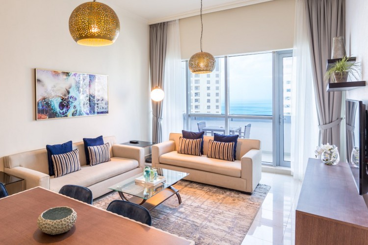 Furnished 2 BedroomApartment in Dubai Marina