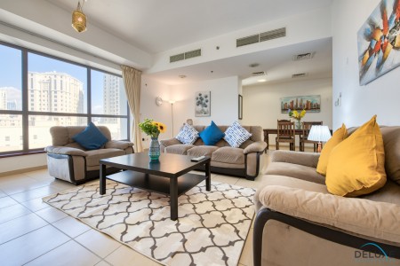 Furnished 2 BedroomApartment in Jumeirah Beach Residence